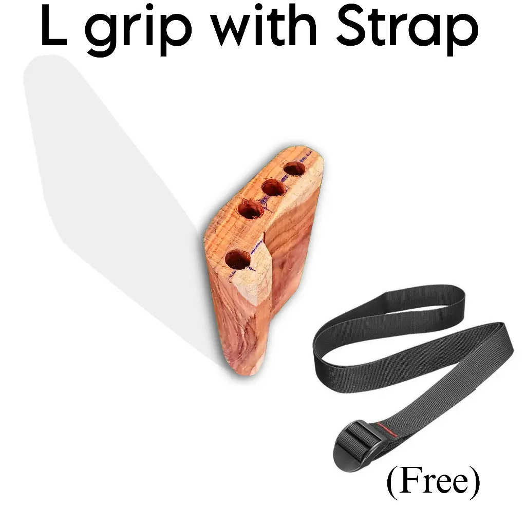 L Grip with a free Armwrestling strap